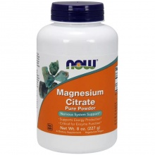  Now Magnesium Citrate Powder 8 oz 227 