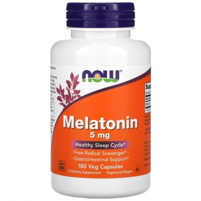  NOW Melatonin 5  180 