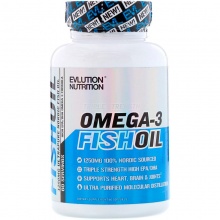  EVLution Nutrition Fish Oil Omega 3 60 