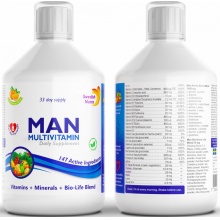  Swedish Nutra Man Multivitamin vitamins + amino complex 500 