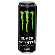 Энергетик Black Monster Energy  449 мл