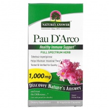  Nature's Answer Pau D Arco Bark 1000  90 