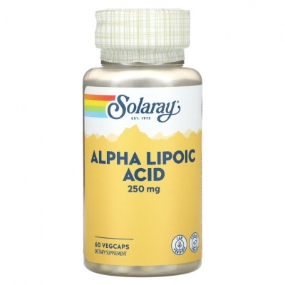  Solaray Alpha Lipoic Acid 250  60 