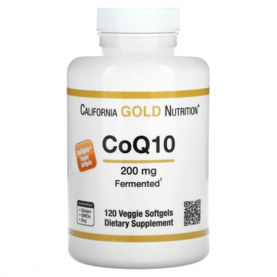  California Gold Nutrition CoQ10 200  120 